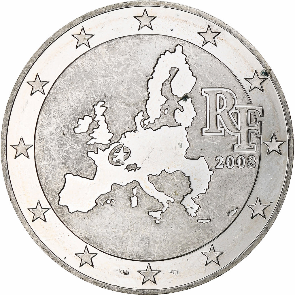 France, 1 1/2 Euro, Parlement européen, 2008, Monnaie de Paris, BE, SUP+