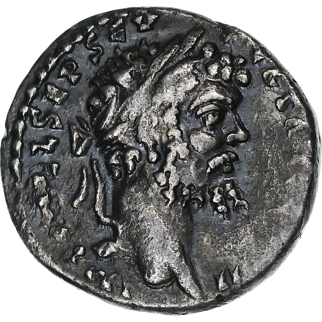 Septimius Severus, Denarius, 194-195, Emesa, Zilver, ZF+, RIC:433