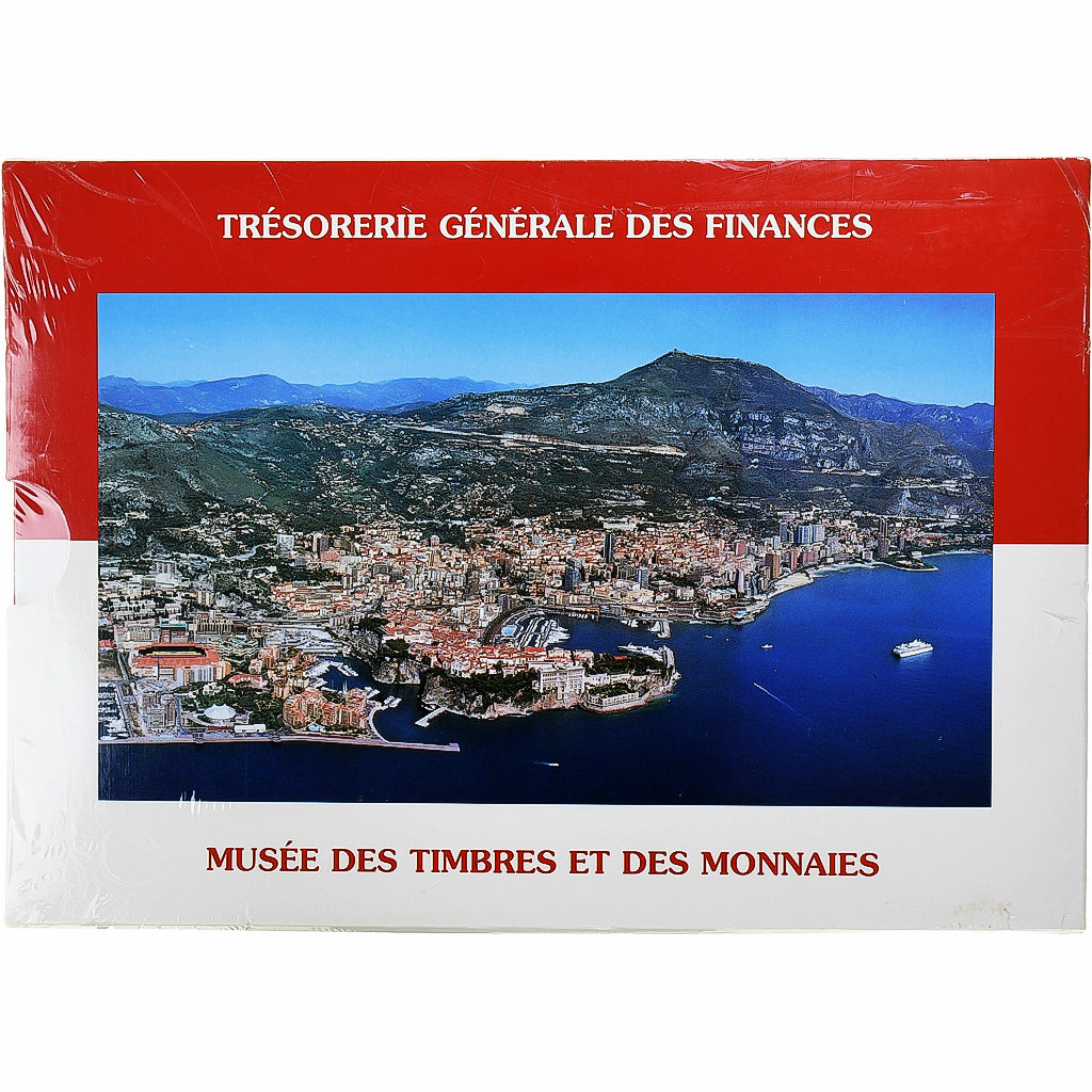 Monaco, Rainier III, Coffret 1c. à 2€, 2001, Monnaie de Paris, BU, STGL
