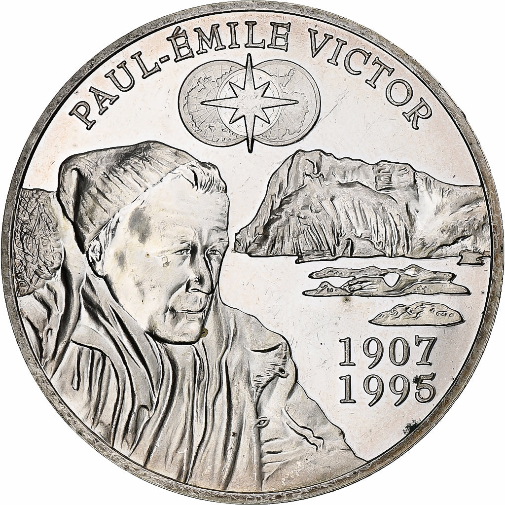Francia, 1 1/2 Euro, Paul-Émile Victor, 2007, Monnaie de Paris, BE, EBC+