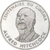 France, 100 Francs, Alfred Hitchcock, 1995, Monnaie de Paris, BE, Silver