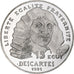 Francja, 100 Francs / 15 Écus, René Descartes, 1991, Monnaie de Paris, BE