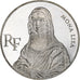 Francia, 100 Francs, Mona Lisa, 1993, Monnaie de Paris, BE, Argento, SPL