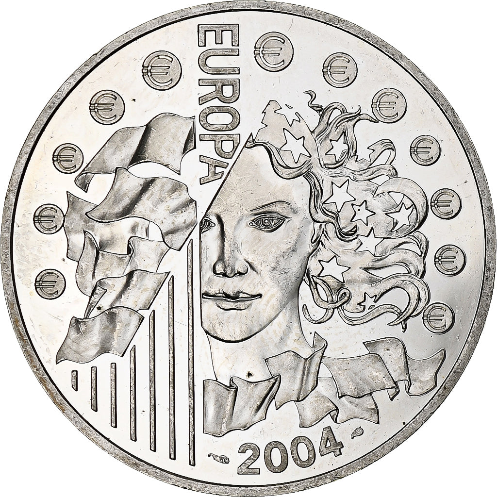 Frankrijk, 1 1/2 Euro, Élargissement de l'UE, 2004, Monnaie de Paris, BE, PR+