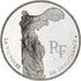 Francja, 100 Francs, Victoire de Samothrace, 1993, Monnaie de Paris, BE, Srebro