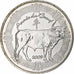 France, 5 Euro, Année du Boeuf/La Fontaine, 2009, Monnaie de Paris, BE