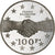 France, 100 Francs, Traité de l'Elysée, 1994, Monnaie de Paris, BE, Silver