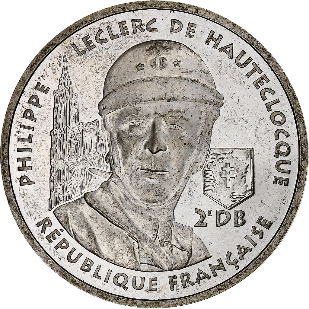 Francia, 100 Francs, Philippe Leclerc de Hauteclocque, 1994, Monnaie de Paris