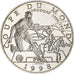 France, 10 Francs, France 98, Uruguay, 1998, Monnaie de Paris, BE, Silver