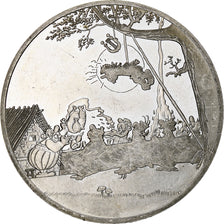 Frankrijk, 1 1/2 Euro, Astérix, Le banquet, 2007, Monnaie de Paris, BE, PR+