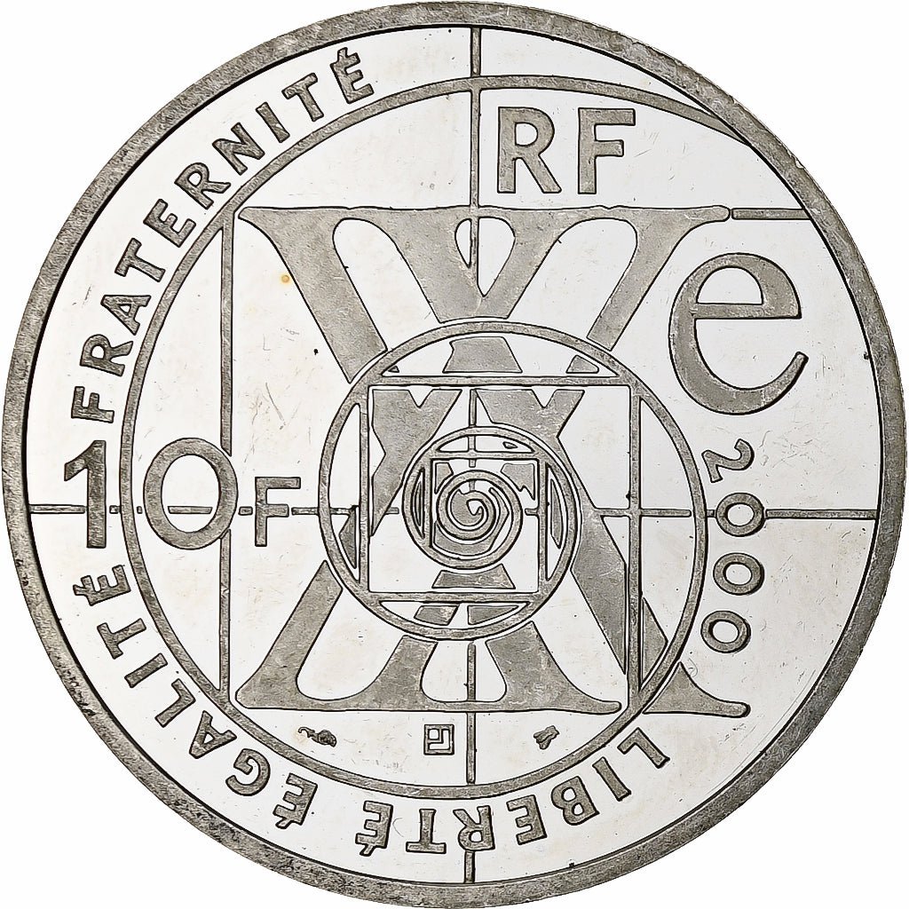 Francia, 10 Francs, Conquête de l'air, 2000, Monnaie de Paris, BE, Argento