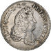 France, Louis XIV, 1/2 Écu de Flandre, 1687, Lille, avec lis, Silver