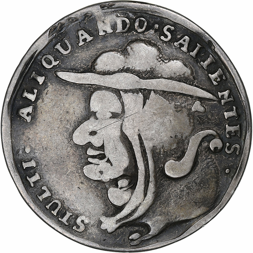 Groot Bretagne, Médaille satirique, Pope & Devil / Cardinal & Joker, FR+