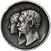 France, Quinaire, Naissance de Napoléon IV, 1856, EF(40-45), Silver