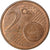 France, 2 Euro Cent, 2009, Pessac, AU(55-58), Copper Plated Steel, KM:1283