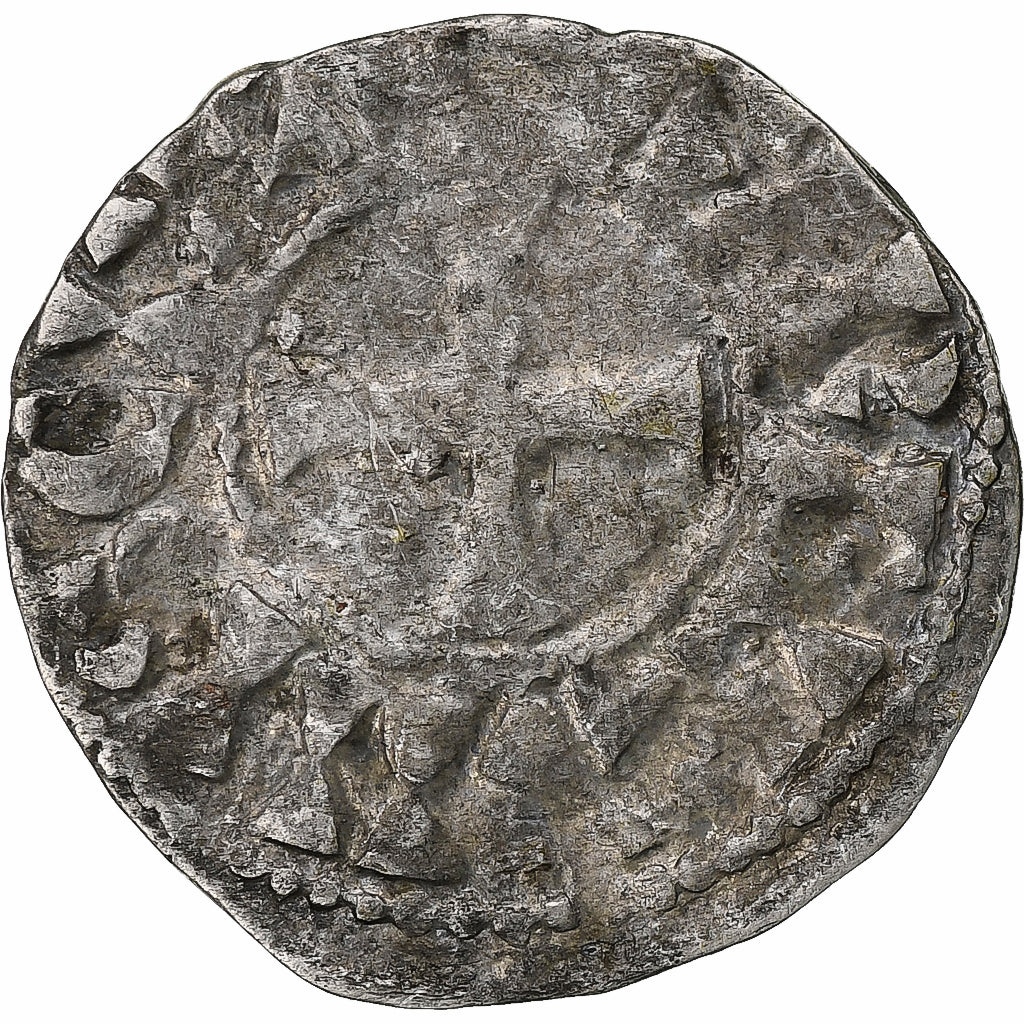 Évêché d'Orléans, au nom d'Hugues de France, Denier, 1017-1025, argent