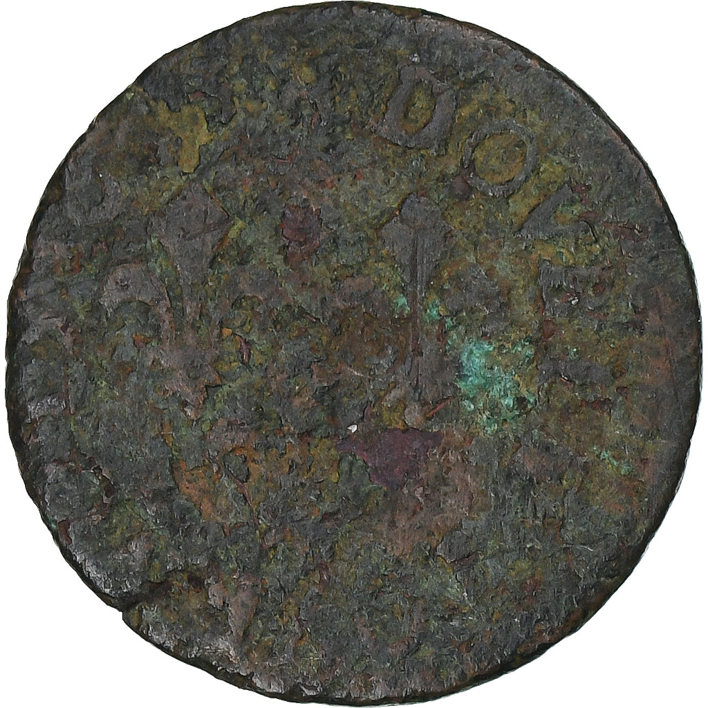 Frankreich, Louis XIII, Double Tournois, Kupfer, SGE+, CGKL:516