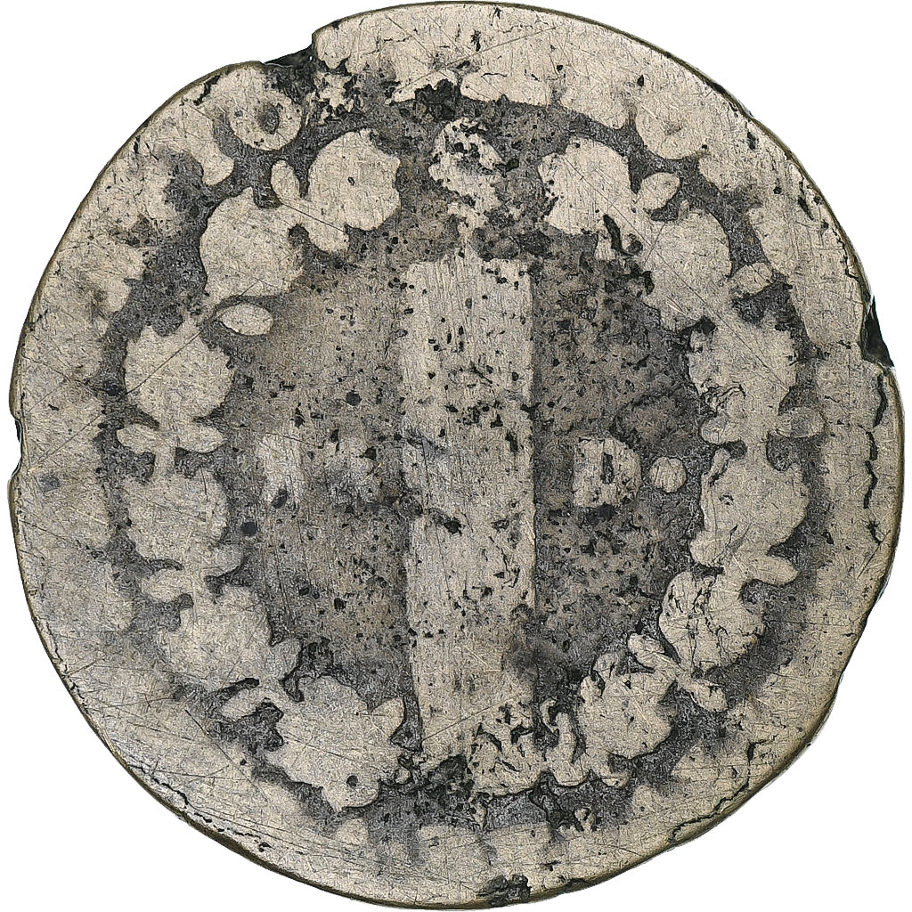 France, Louis XVI, 12 deniers françois, Saumur, Métal de cloche, TB