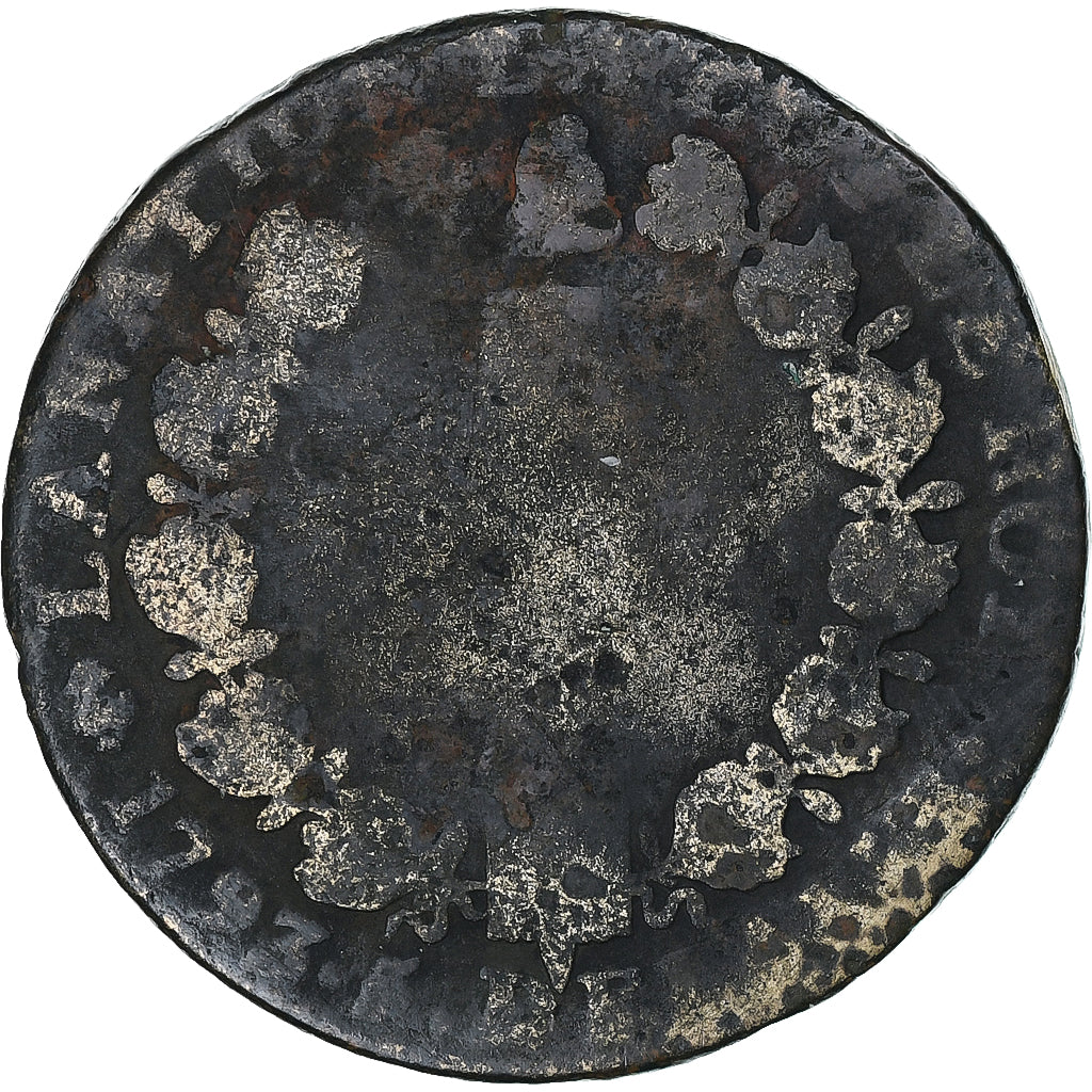 Frankreich, Louis XVI, 12 deniers françois, 1793·5, Paris, Kupfer, SGE+