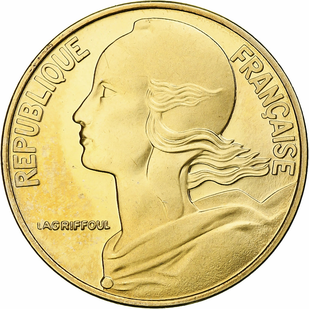 Frankrijk, 10 Centimes, Marianne, 2000, Monnaie de Paris, Proof