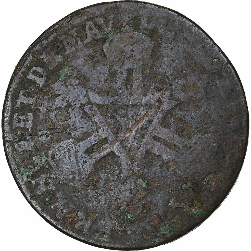 France, Louis XIV, Six deniers dits 