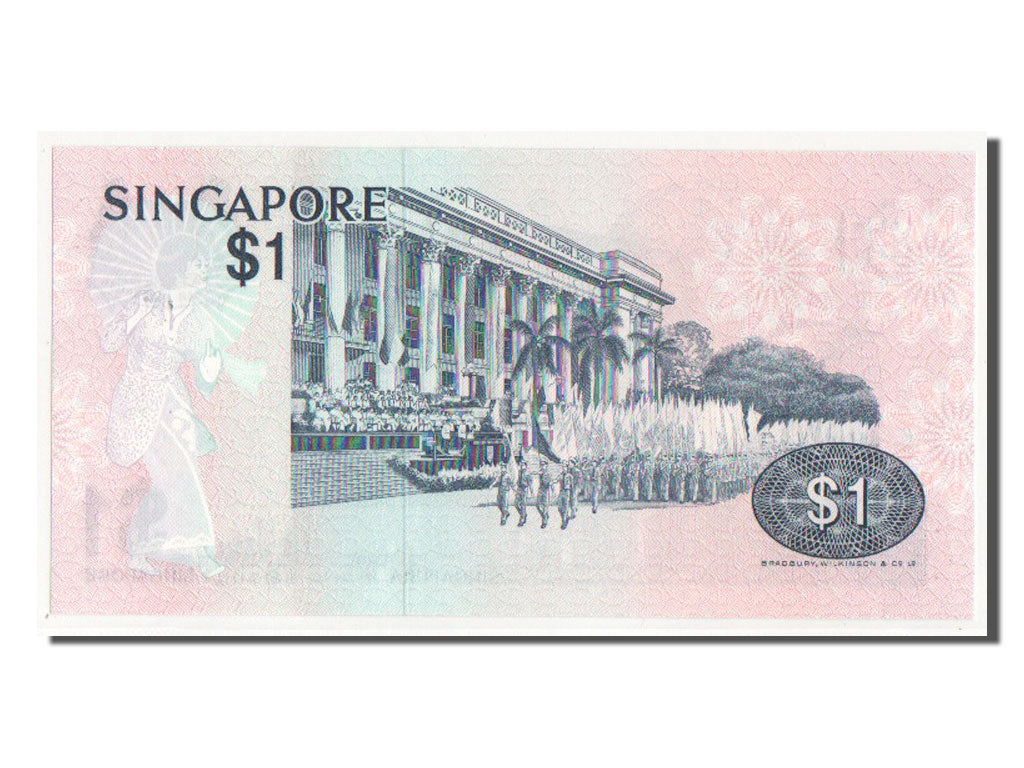 Billete, 1 Dollar, Singapur, SC