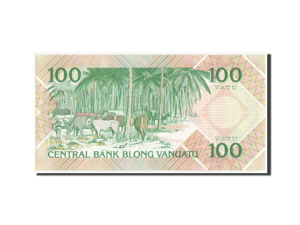 Biljet, Vanuatu, 100 Vatu, SPL+