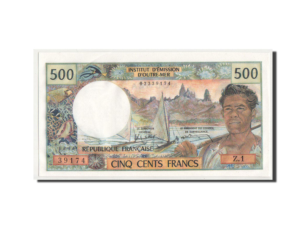 Banknot, Nowa Kaledonia, 500 Francs, UNC(63)