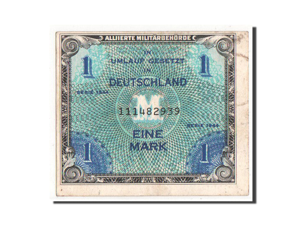 Geldschein, Deutschland, 1 Mark, 1944, SS
