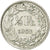 Coin, Switzerland, 1/2 Franc, 1958, Bern, AU(55-58), Silver, KM:23