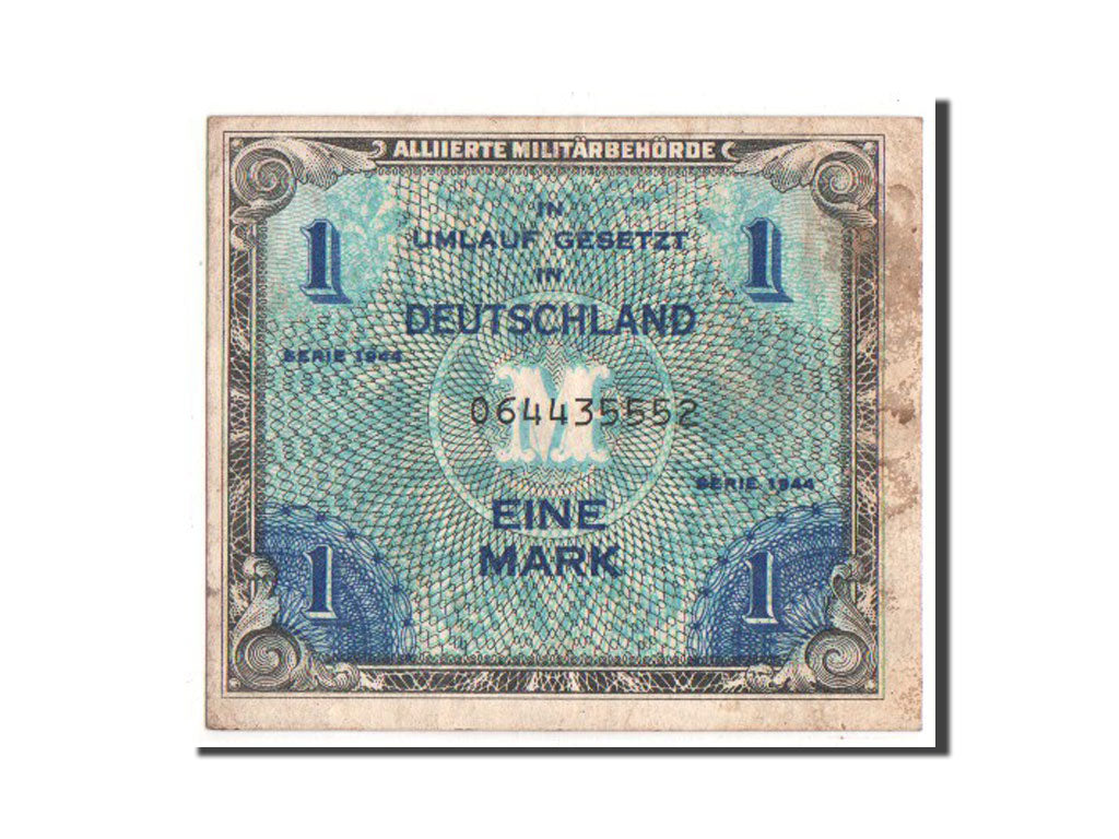 Biljet, Duitsland, 1 Mark, 1944, TB