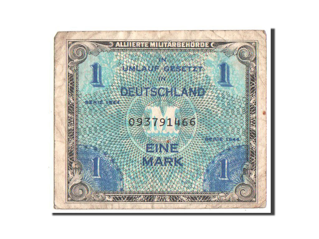 Banknote, Germany, 1 Mark, 1944, VF(20-25)