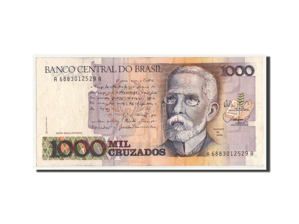 Billet, Brésil, 1000 Cruzados, SUP+