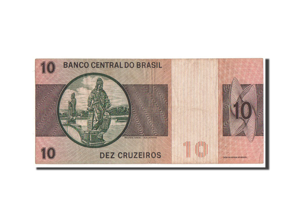 Geldschein, Brasilien, 10 Cruzeiros, SS