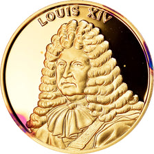 Frankrijk, Medaille, Louis XIV, La France du Roi Soleil, UNC-, Vermeil