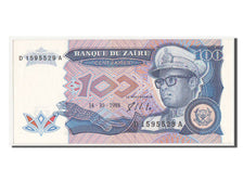 Banknote, Zaire, 100 Zaïres, 1988, UNC(64)