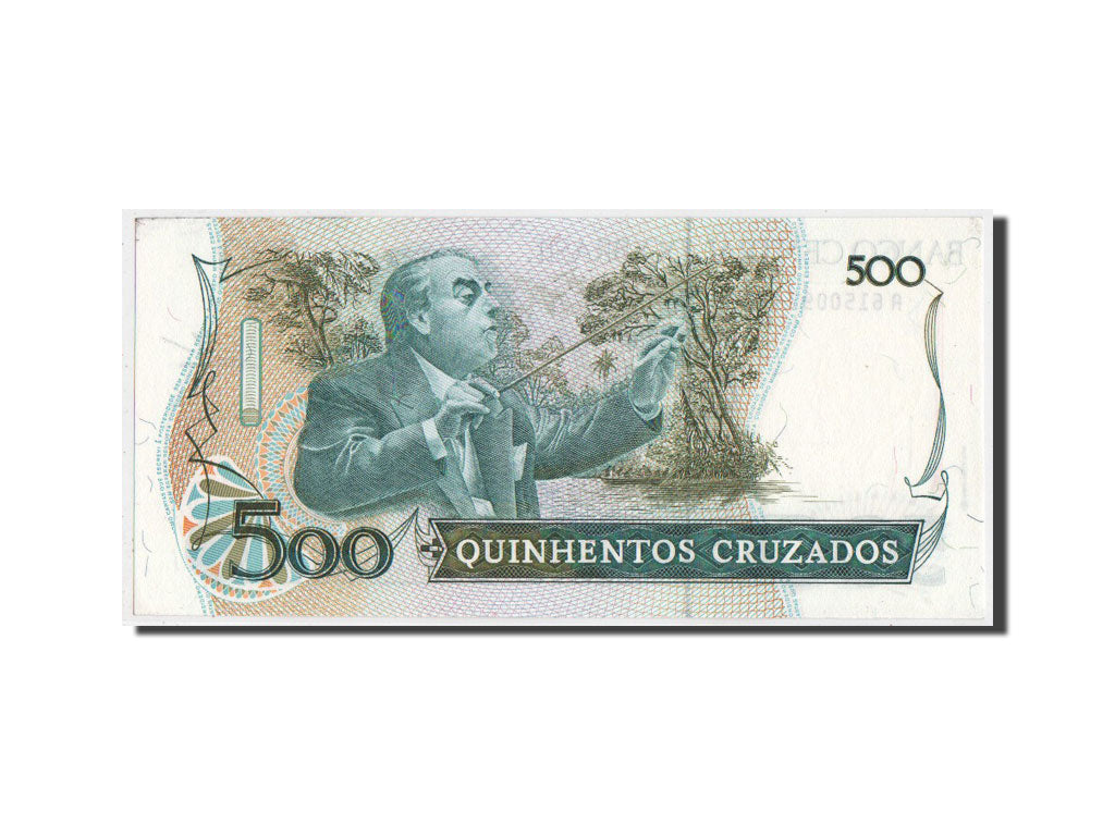Banconote, Brasile, 500 Cruzados, SPL+