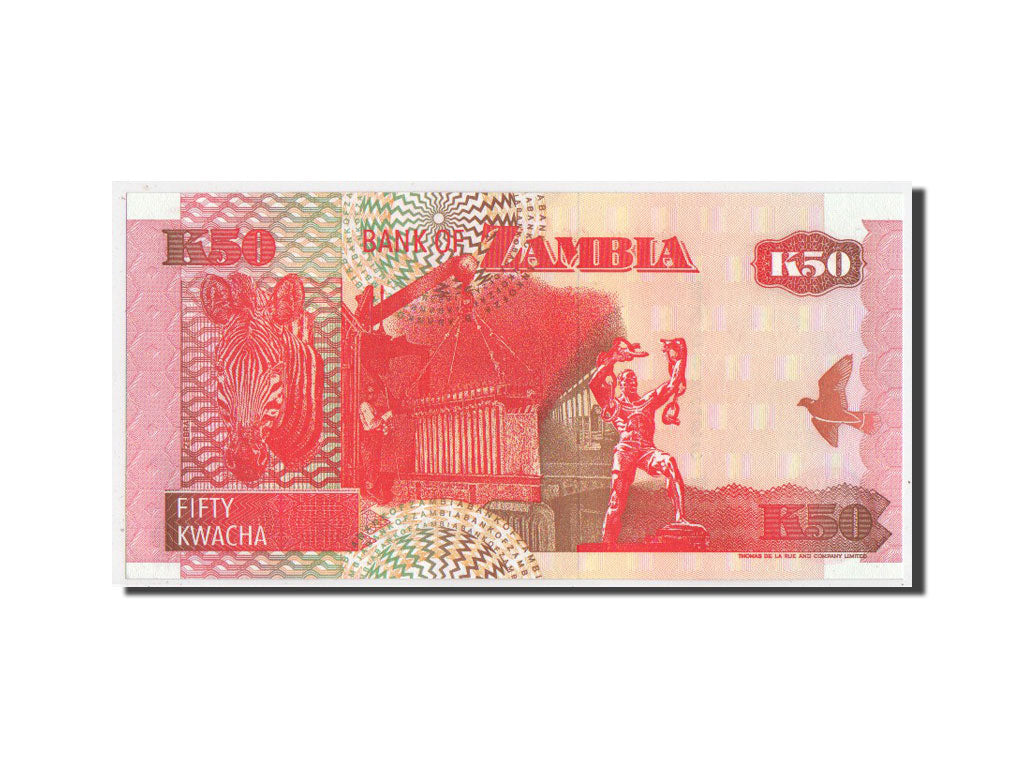 Banknote, Zambia, 50 Kwacha, 1992, UNC(64)