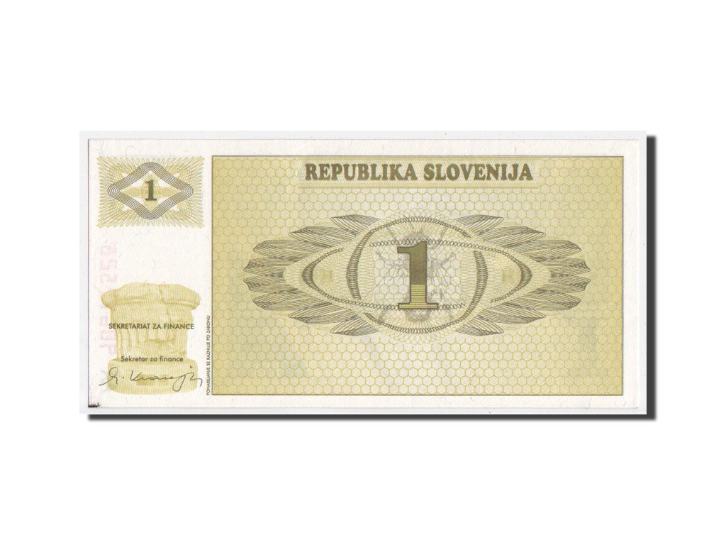 Banconote, Slovenia, 1 (Tolar), SPL+