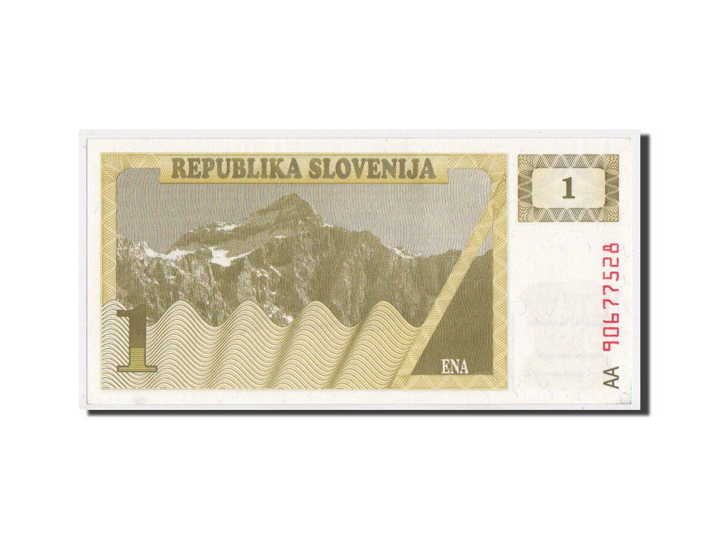 Banconote, Slovenia, 1 (Tolar), SPL+
