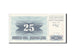 Banknote, Bosnia - Herzegovina, 25 Dinara, 1992, UNC(64)