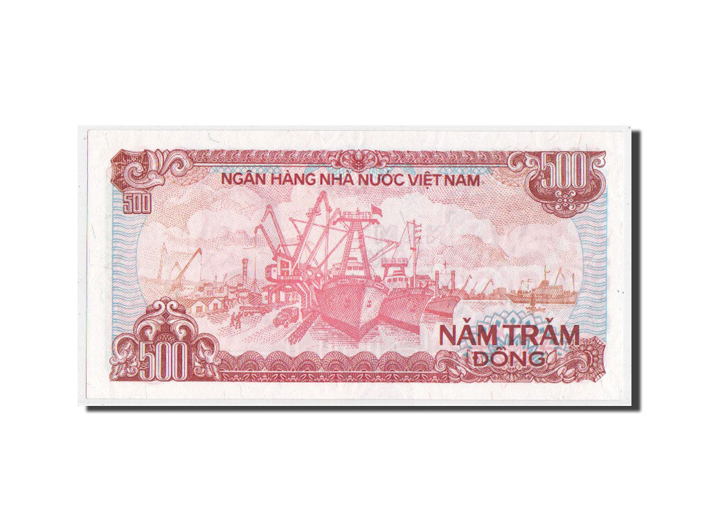 Banconote, Vietnam, 500 Dông, 1988, SPL+