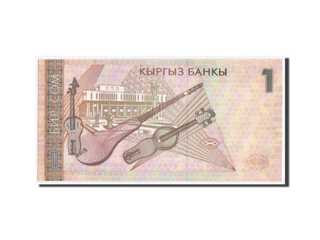 Billet, KYRGYZSTAN, 1 Som, NEUF