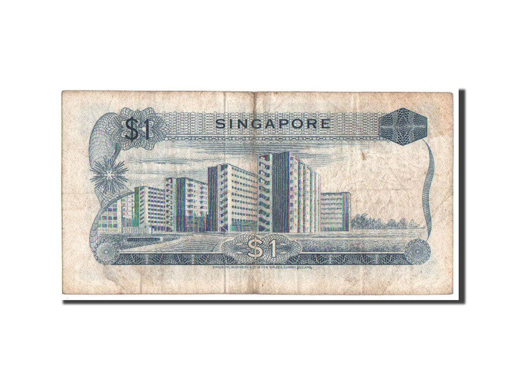 Banknote, Singapore, 1 Dollar, VF(20-25)