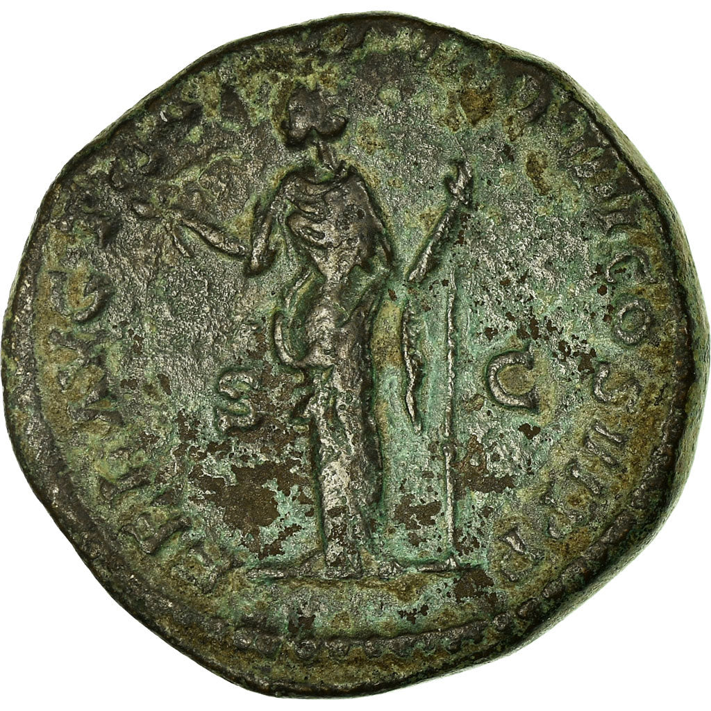 Coin, Commodus, Dupondius, Roma, EF(40-45), Bronze, RIC:335