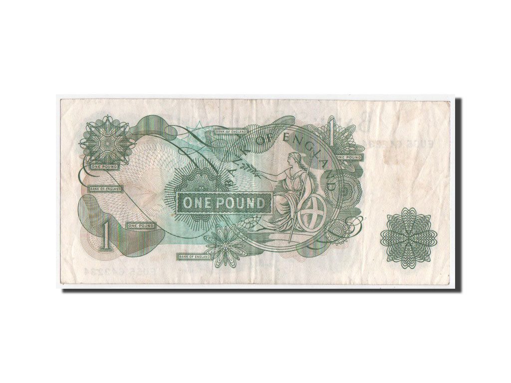 Geldschein, Großbritannien, 1 Pound, S