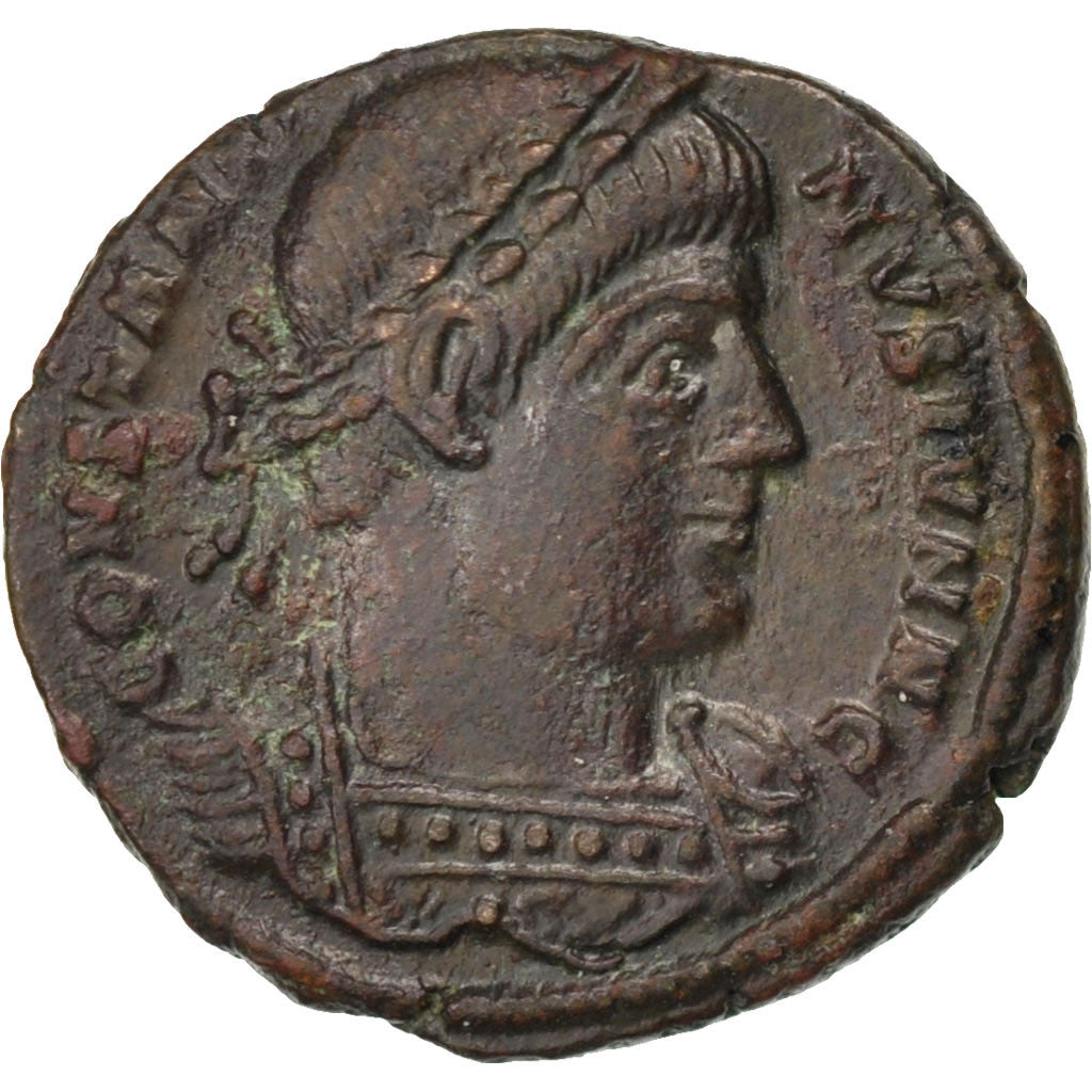 Coin, Constantine II, Centenionalis, Arles, AU(50-53), Bronze, RIC:376