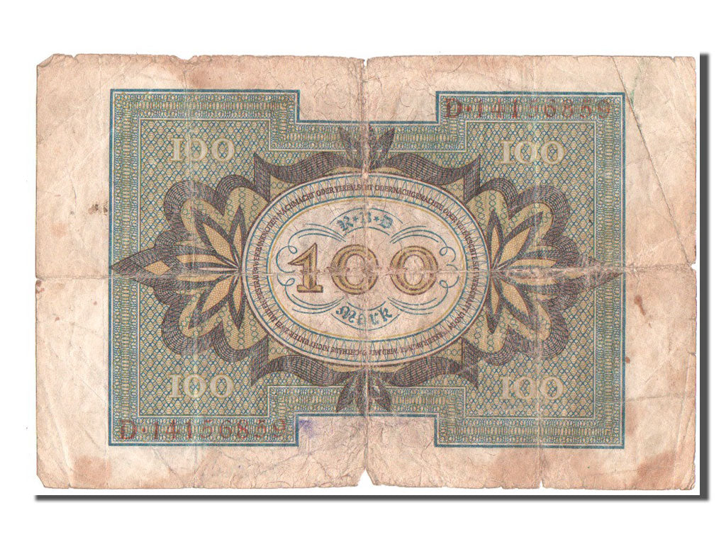 Banknote, Germany, 100 Mark, 1920, VG(8-10)