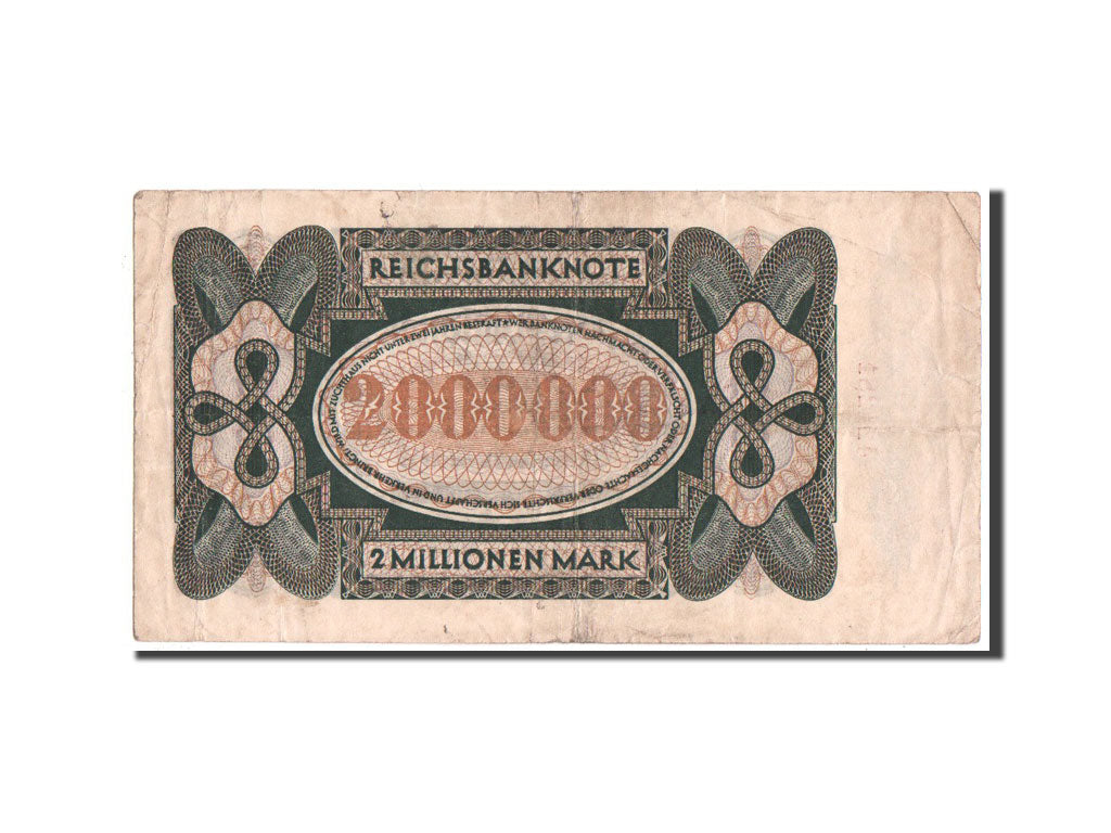 Banknote, Germany, 2 Millionen Mark, 1923, EF(40-45)