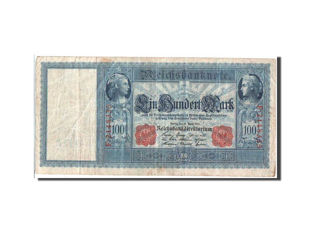 Banknote, Germany, 100 Mark, 1910, VF(30-35)